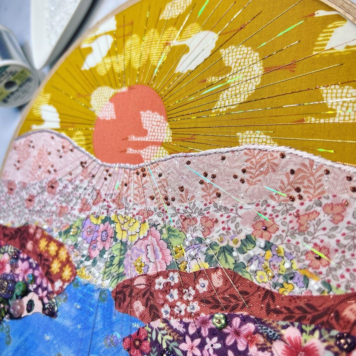 Sun Quenched - #564 9.5” hoop