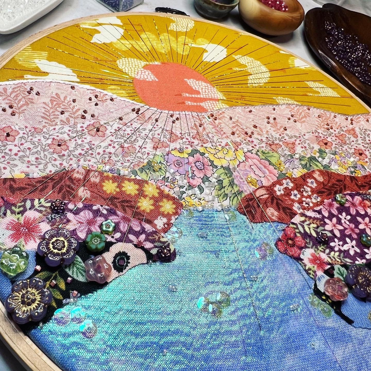 Sun Quenched - #564 9.5” hoop