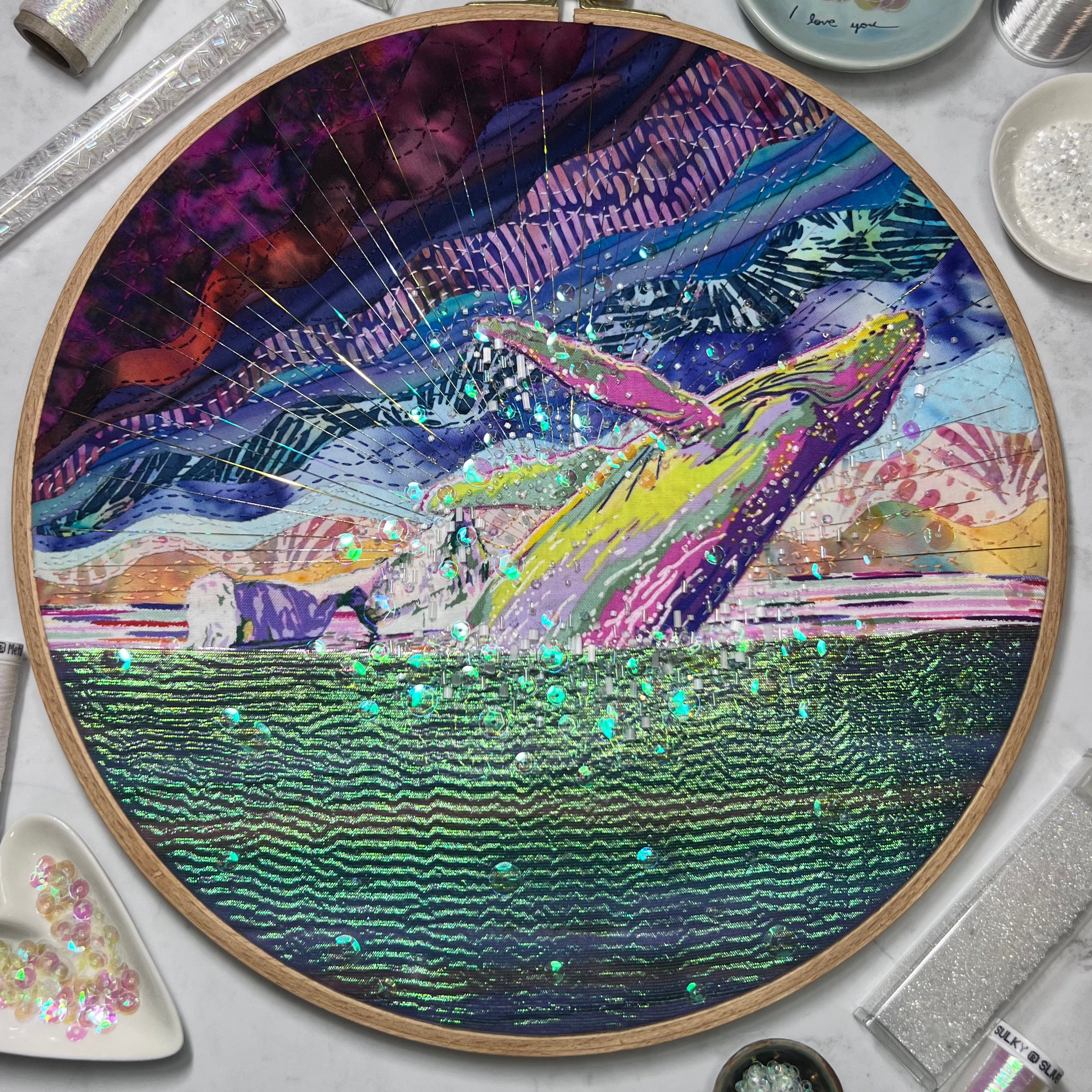 Breach at Sunrise - #526 11” hoop