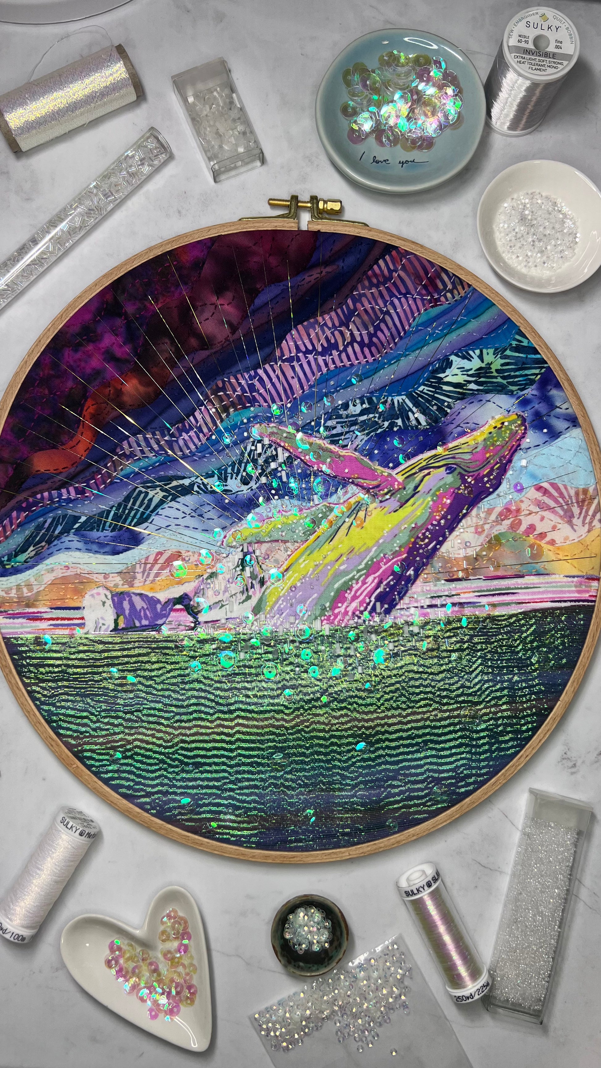 Breach at Sunrise - #526 11” hoop