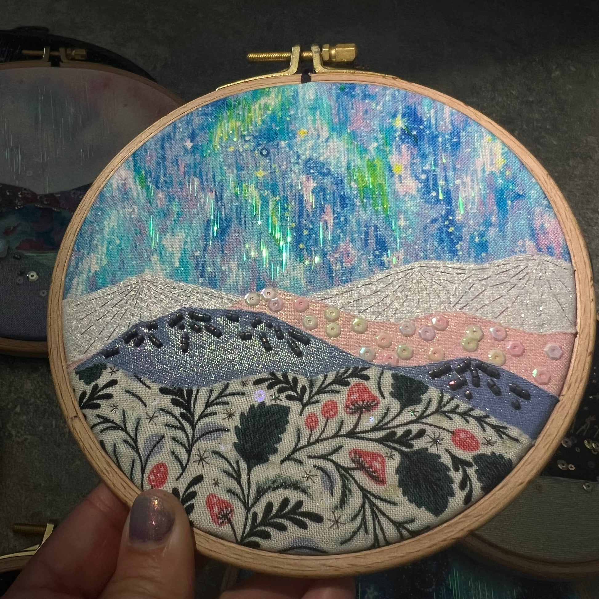 Aurorascape #634 - 5.5” Hoop