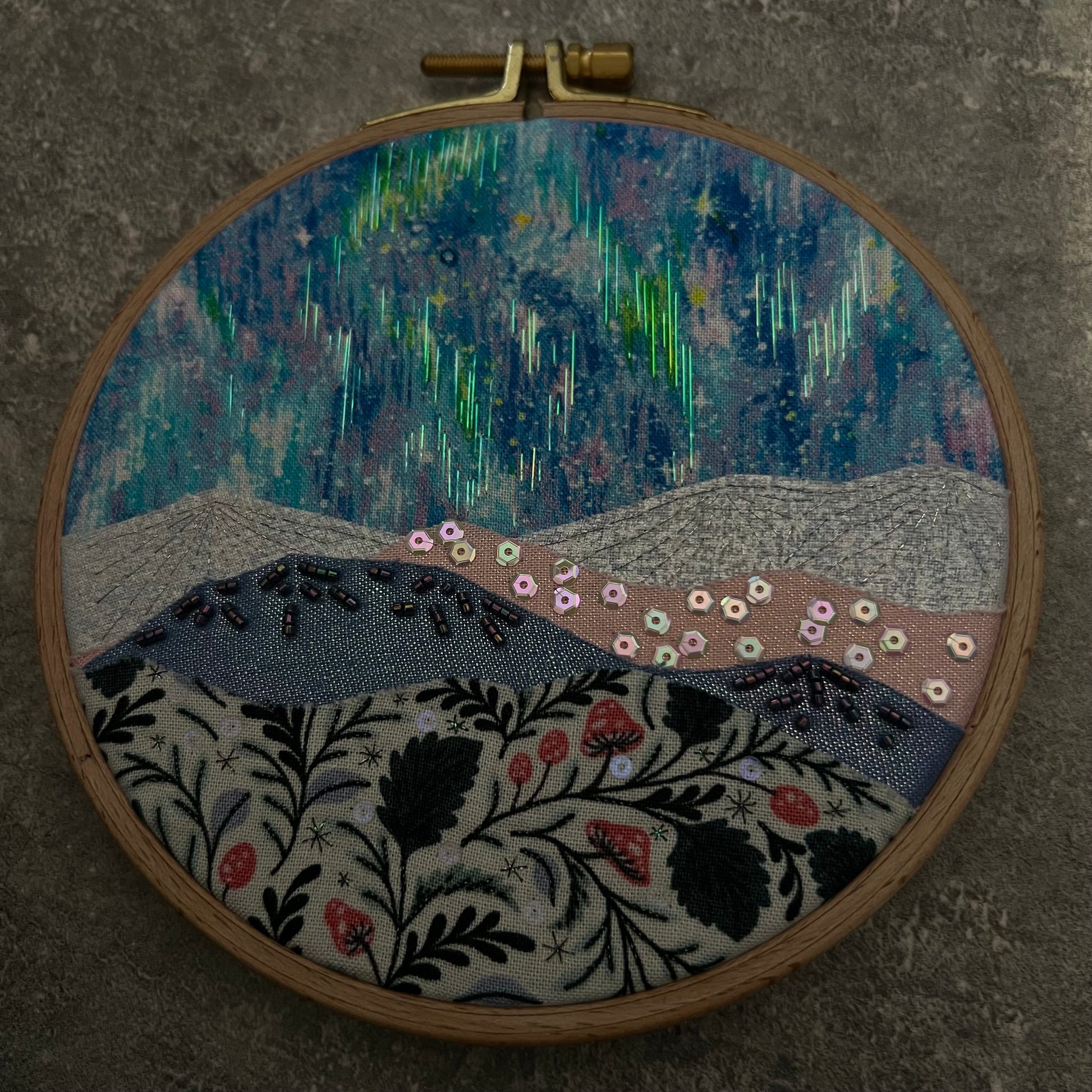 Aurorascape #634 - 5.5” Hoop