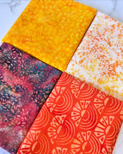 Load image into Gallery viewer, Summer Cheer Batiks Mini Fabric Pack
