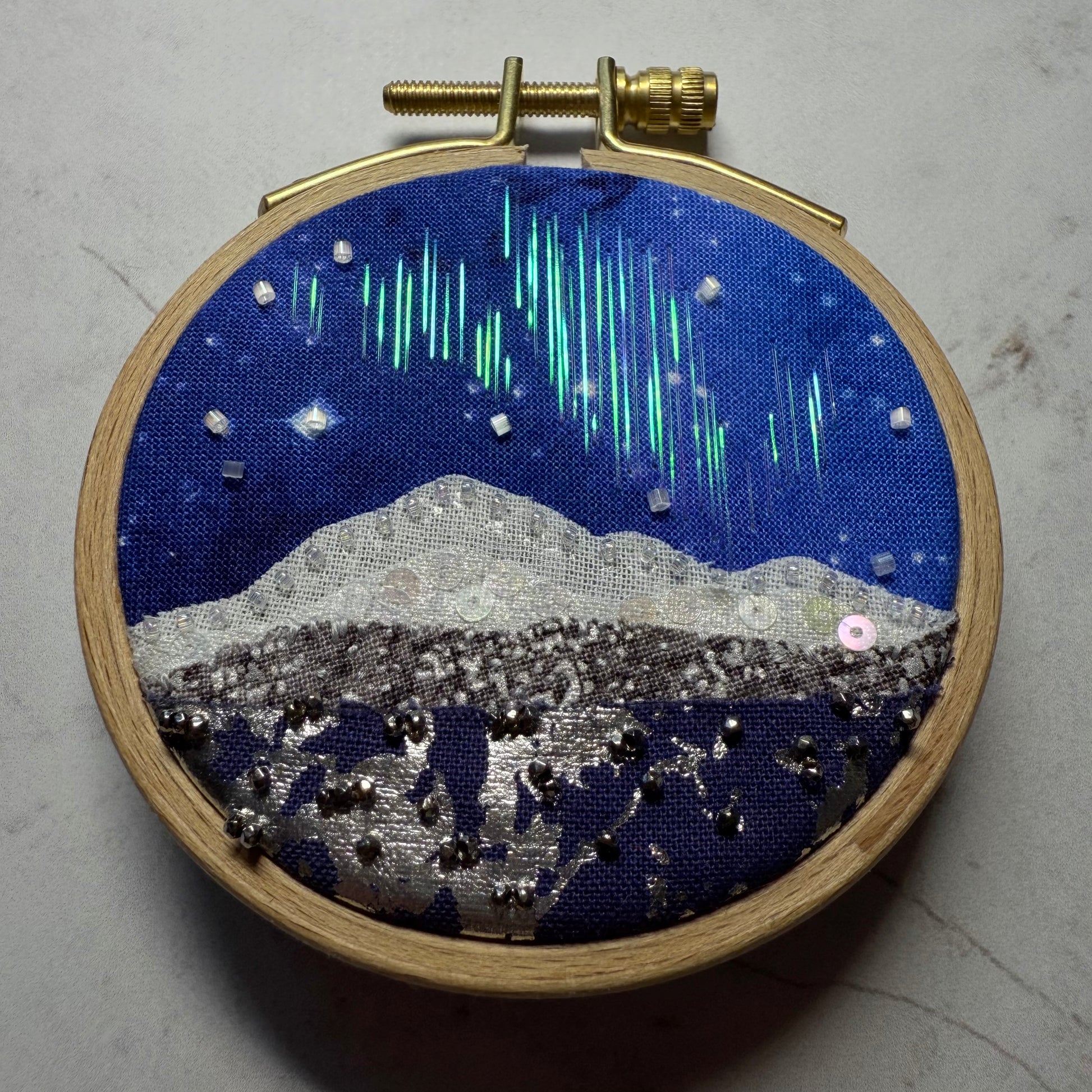 Icy Skies #690 - 3” hoop