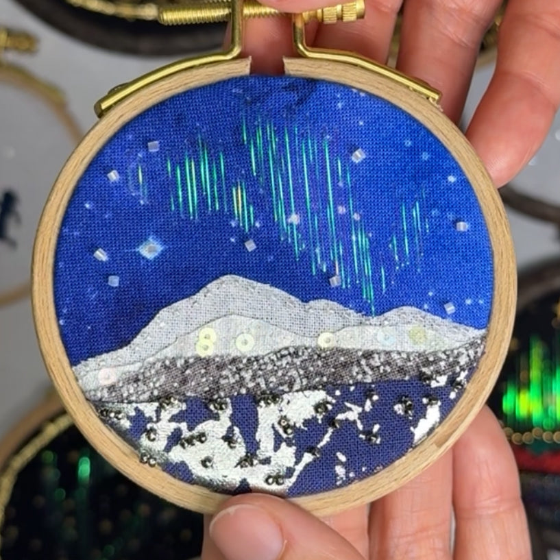 Icy Skies #690 - 3” hoop