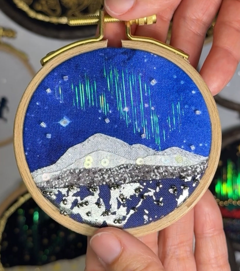 Icy Skies #690 - 3” hoop