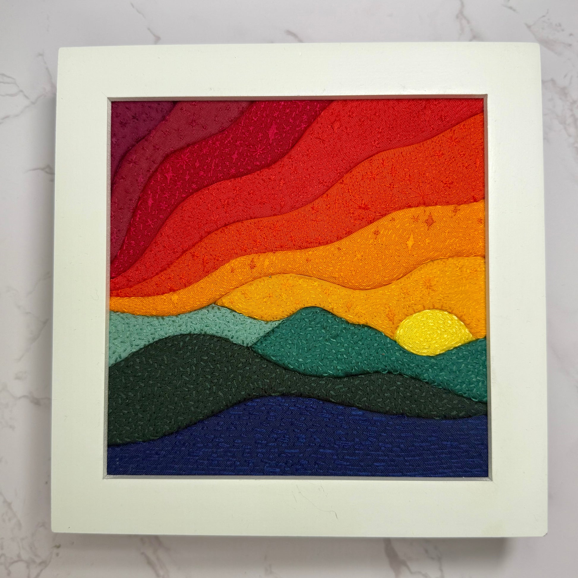 A Cheery Disposition 6”x6” Kinusaiga