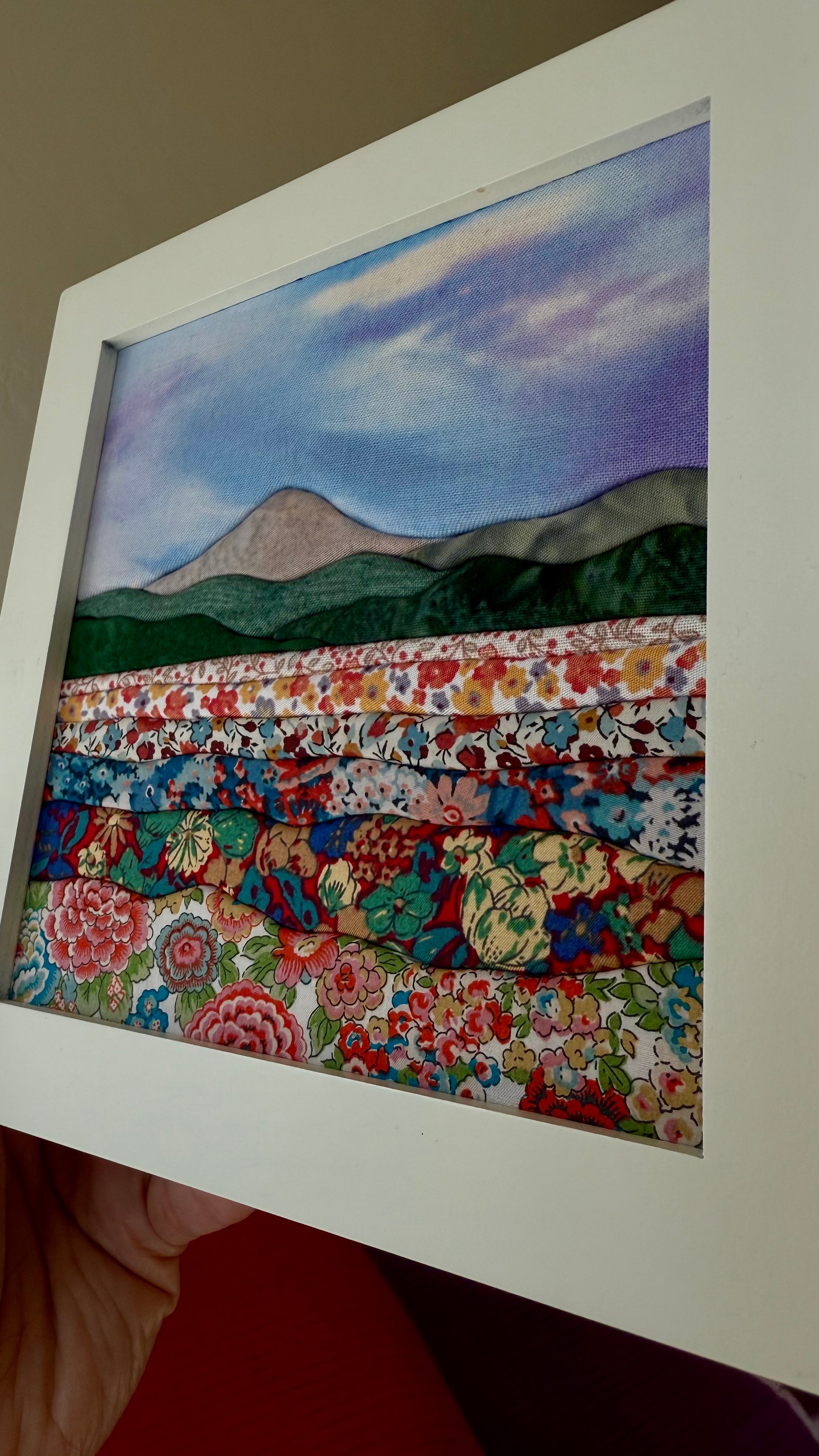 Mt. Hood in Spring III: 6” x 6”