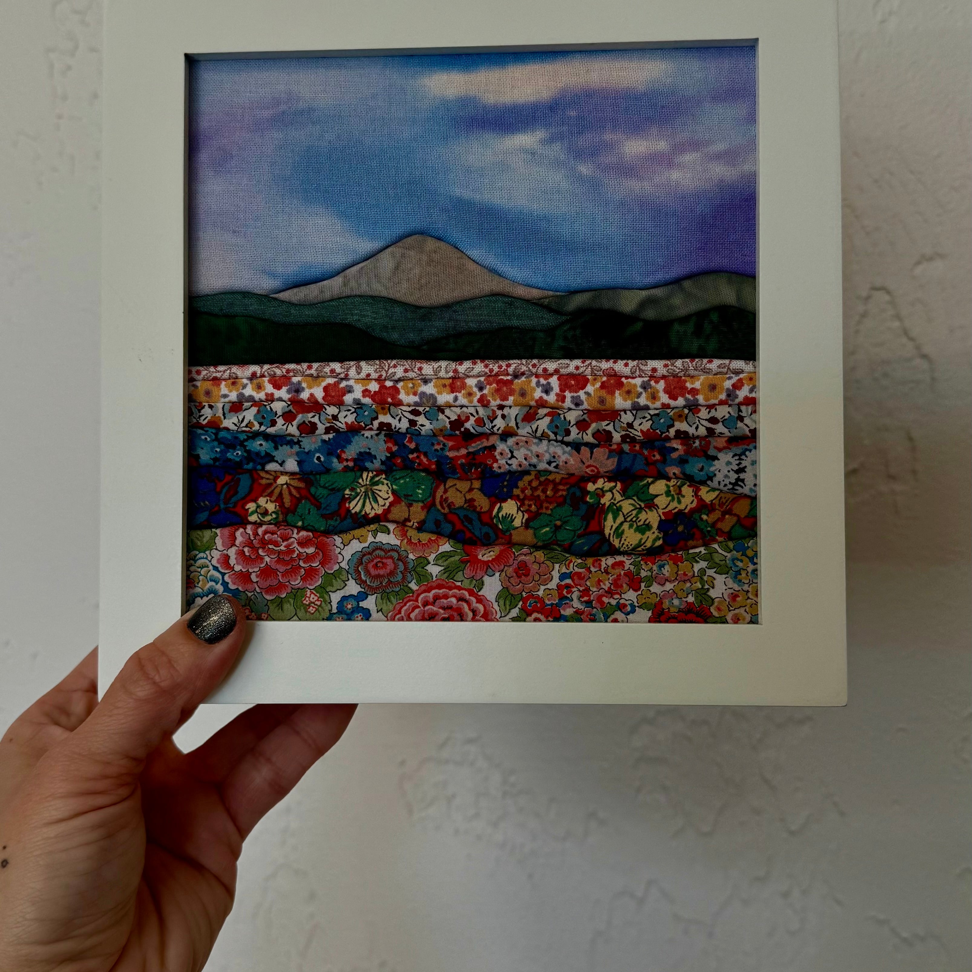 Mt. Hood in Spring III: 6” x 6”