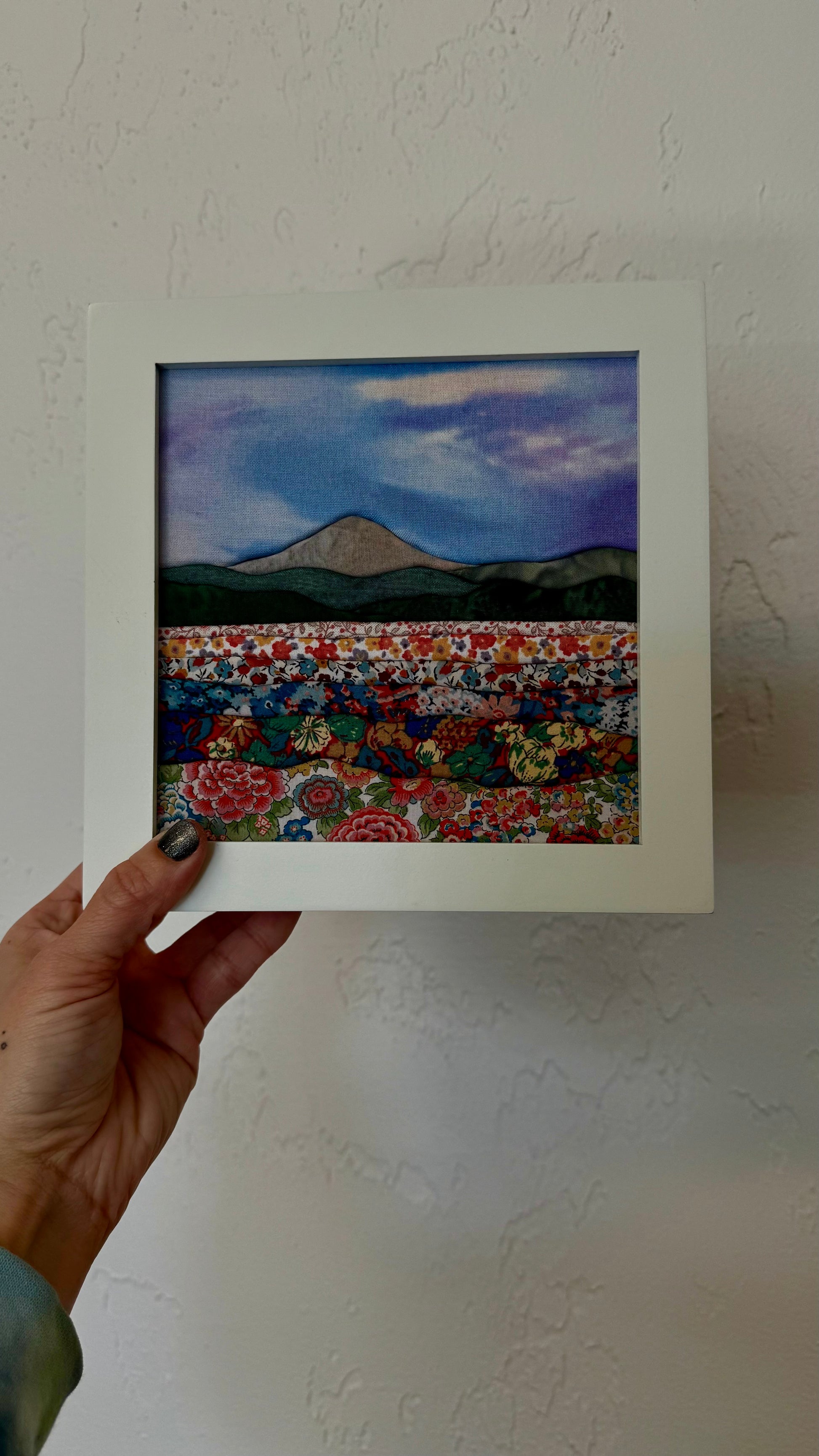 Mt. Hood in Spring III: 6” x 6”