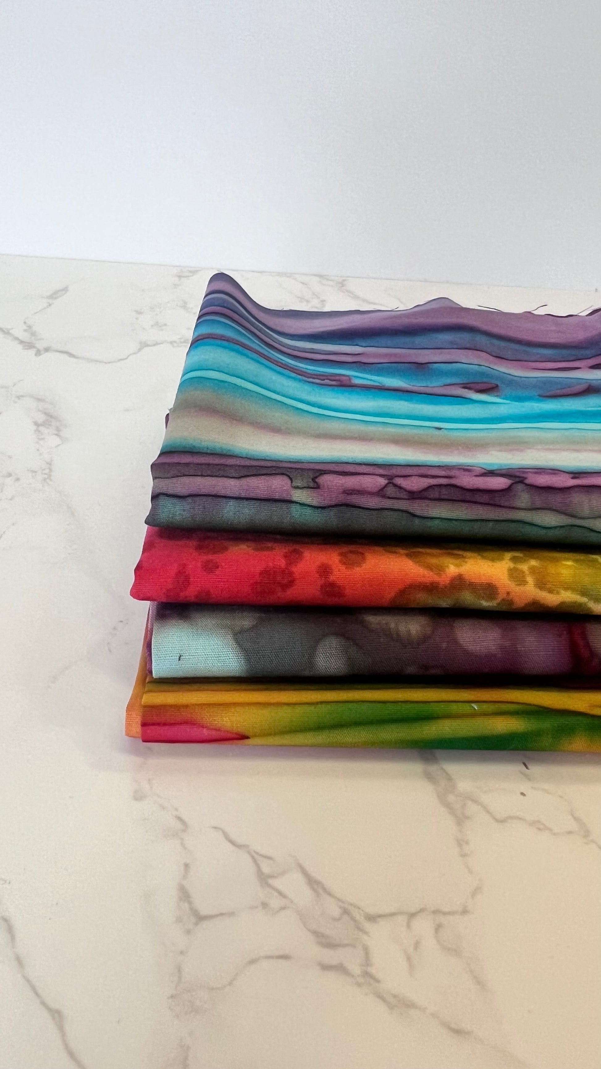 Rainbow Delight Batiks Mini Fabric Pack