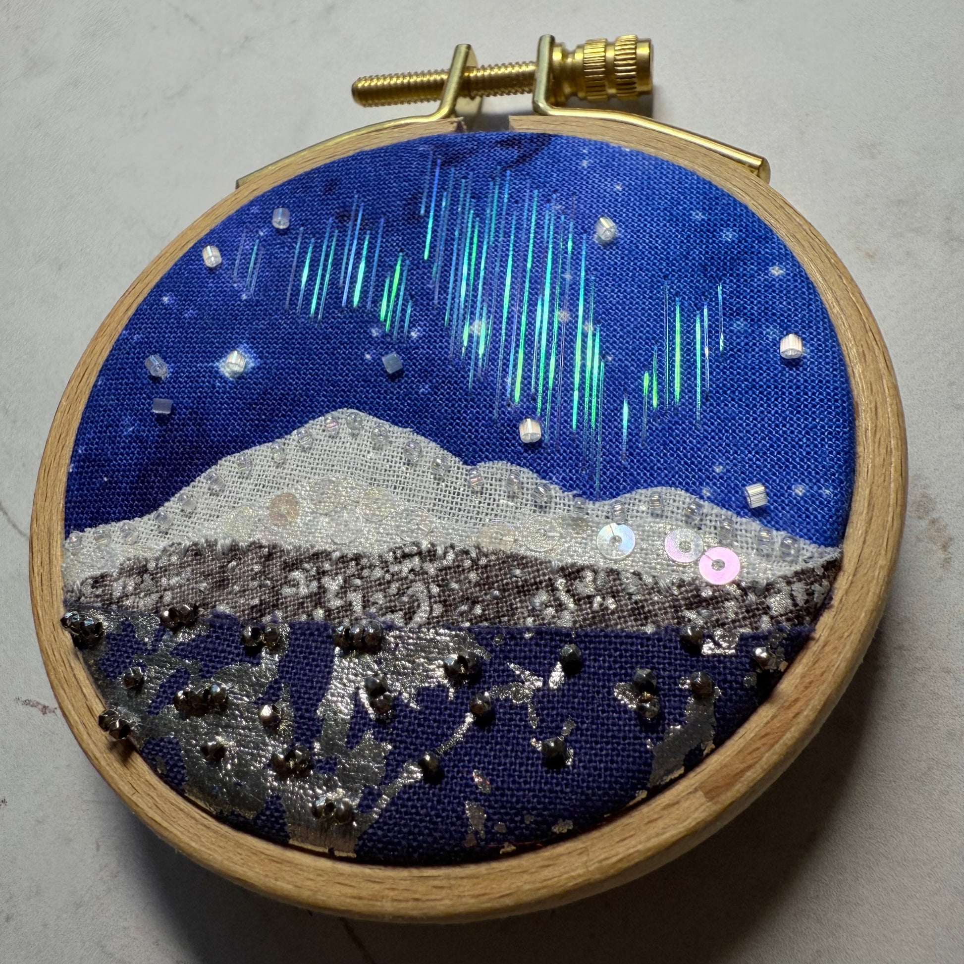 Icy Skies #690 - 3” hoop