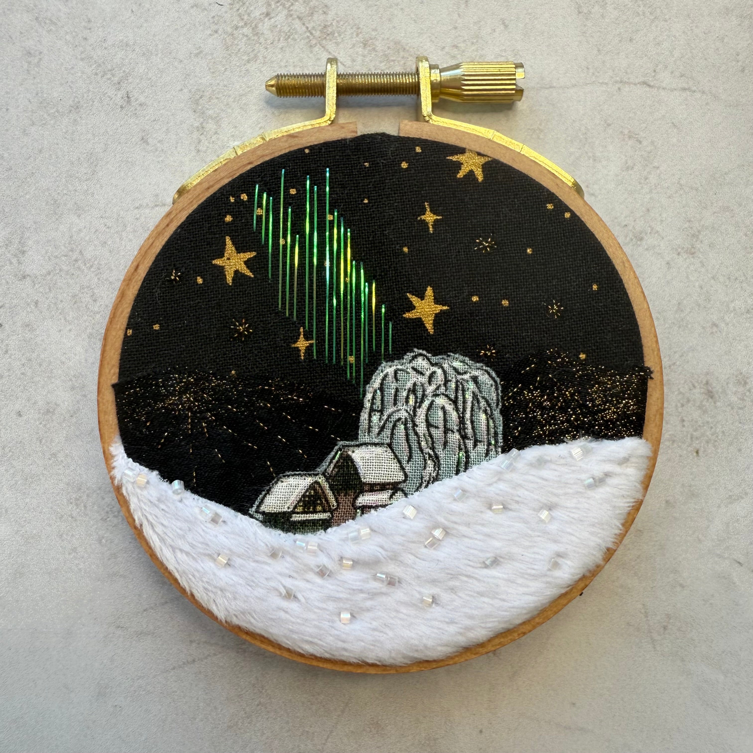 Snowed In:  #698 - 3” hoop