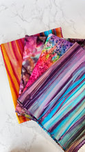 Load image into Gallery viewer, Rainbow Delight Batiks Mini Fabric Pack
