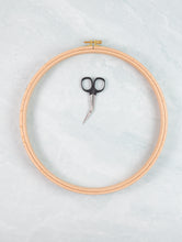 Load image into Gallery viewer, Nurge Beechwood Embroidery Hoops: 24mm (1”)
