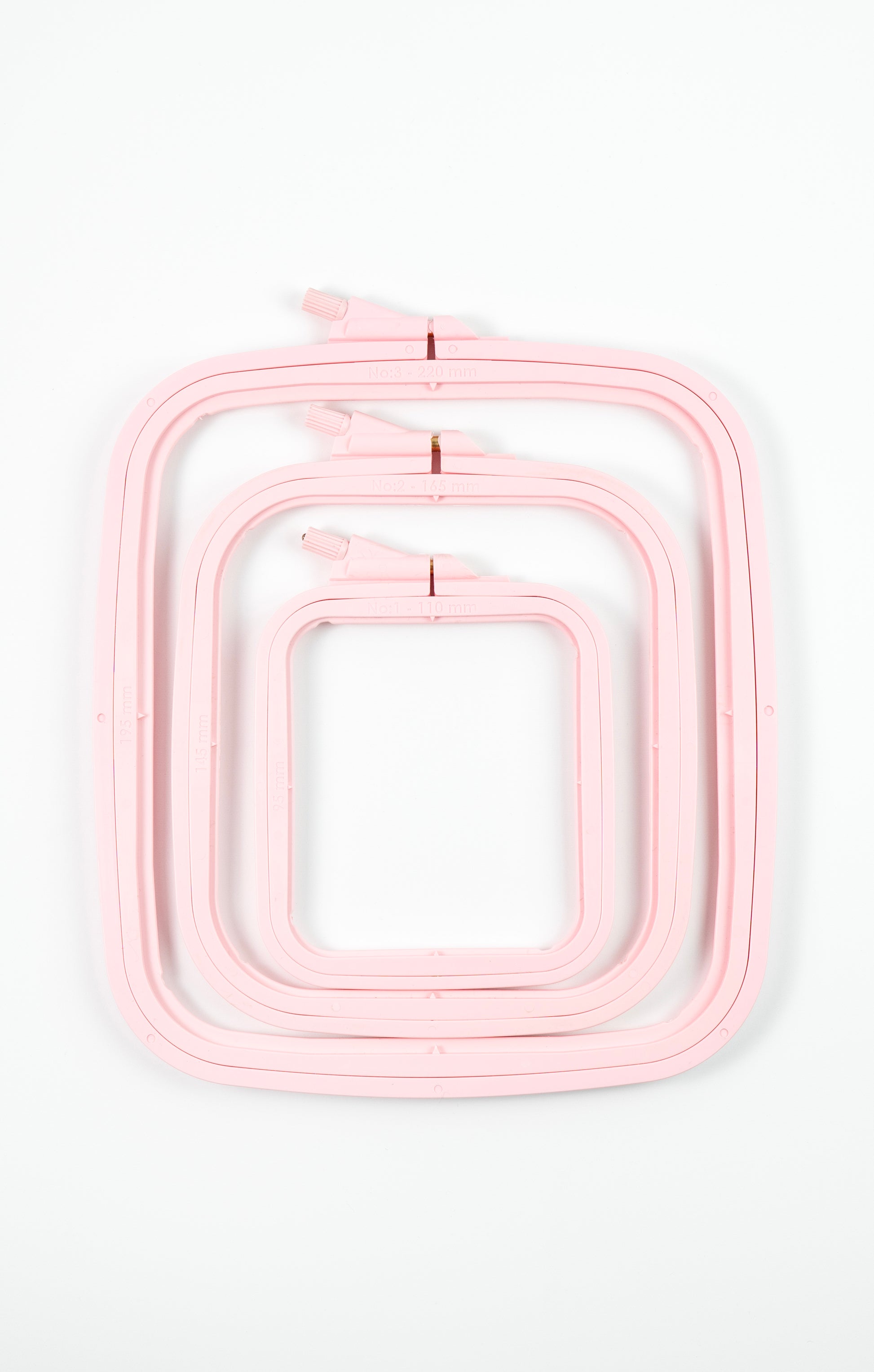 Nurge Rectangle Pastel Hoops