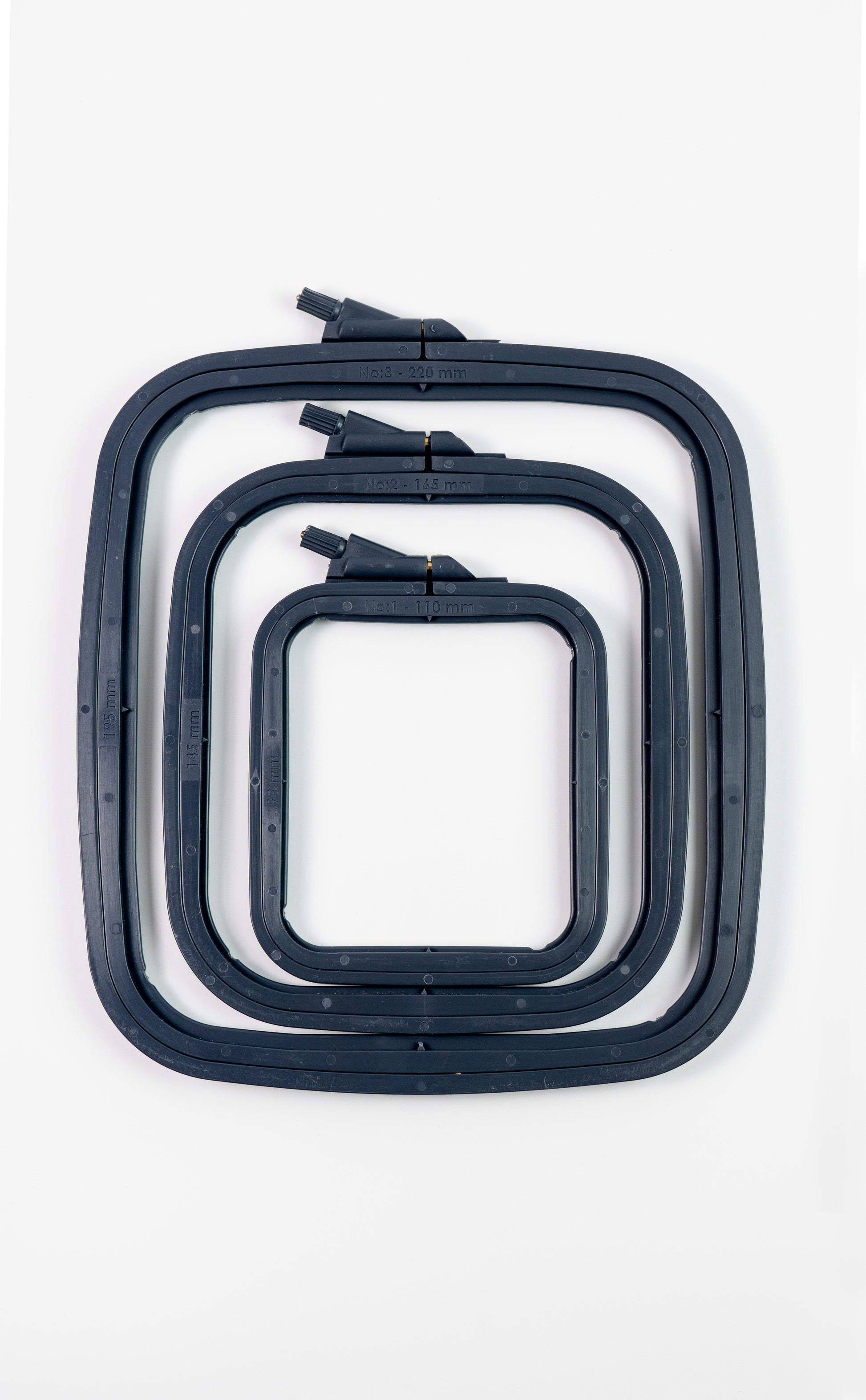 Nurge Rectangle Pastel Hoops