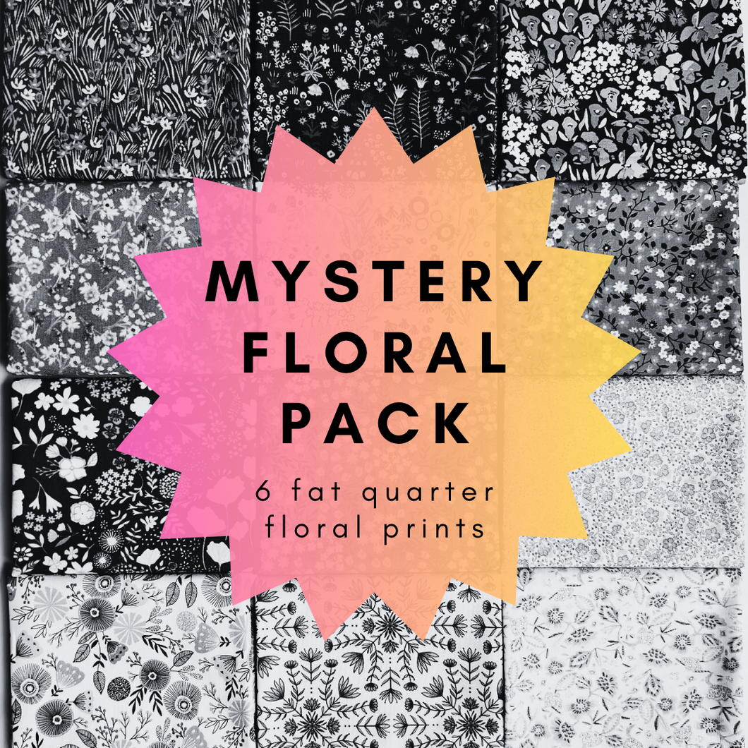 Mystery Floral Mini Fabric Pack