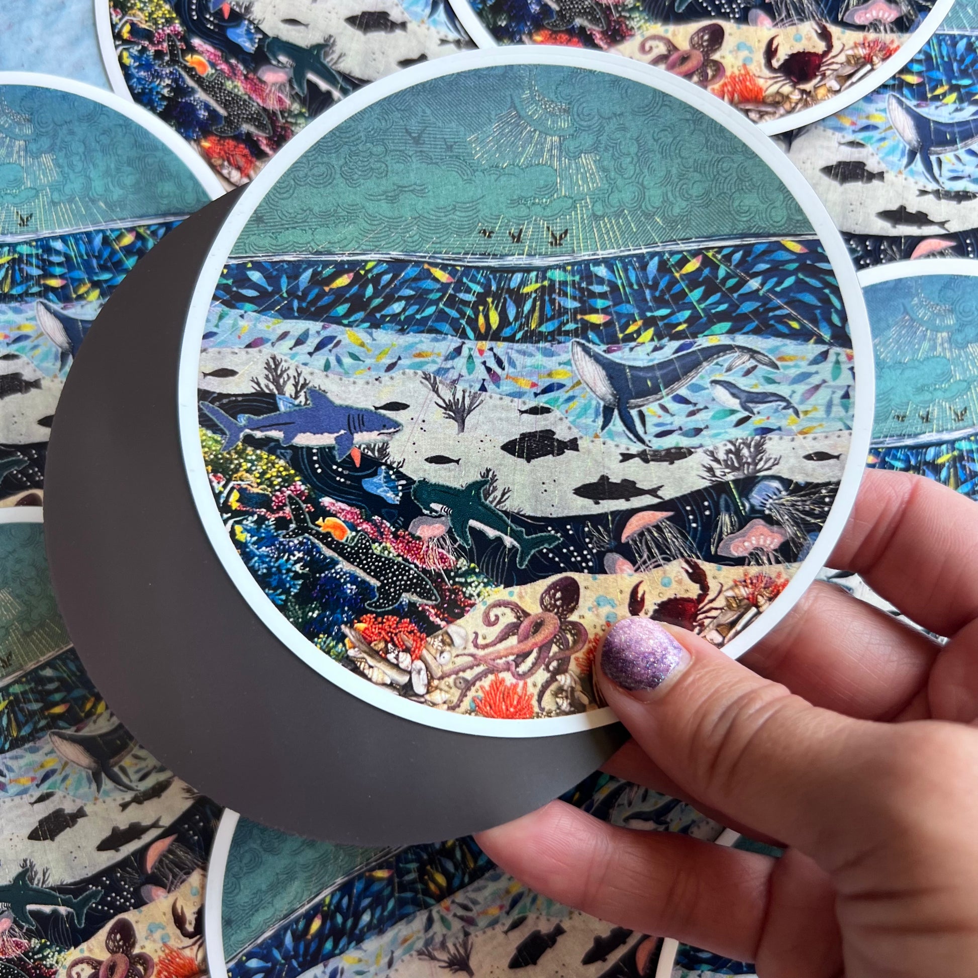 Seascape 4” Magnet