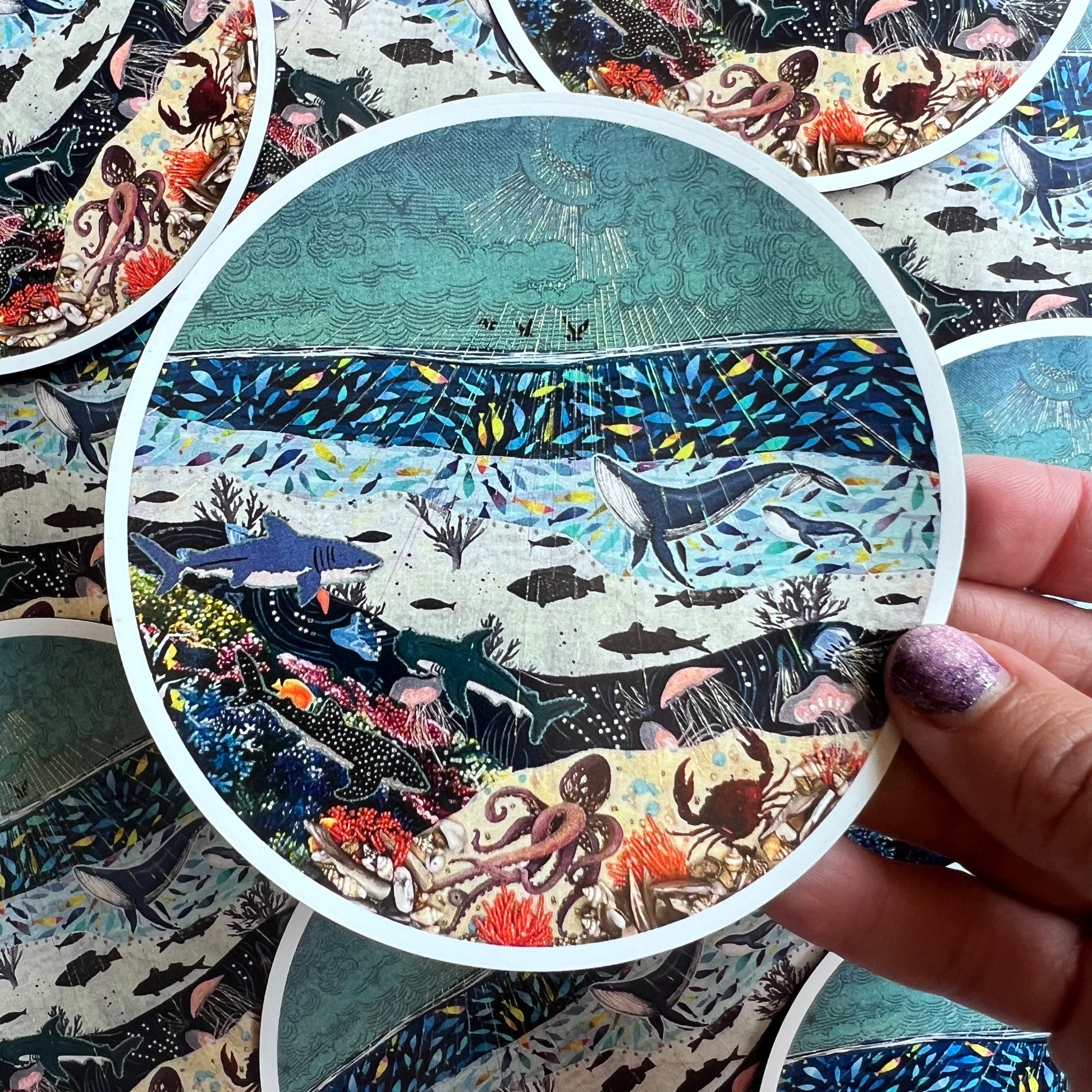 Seascape 4” Magnet