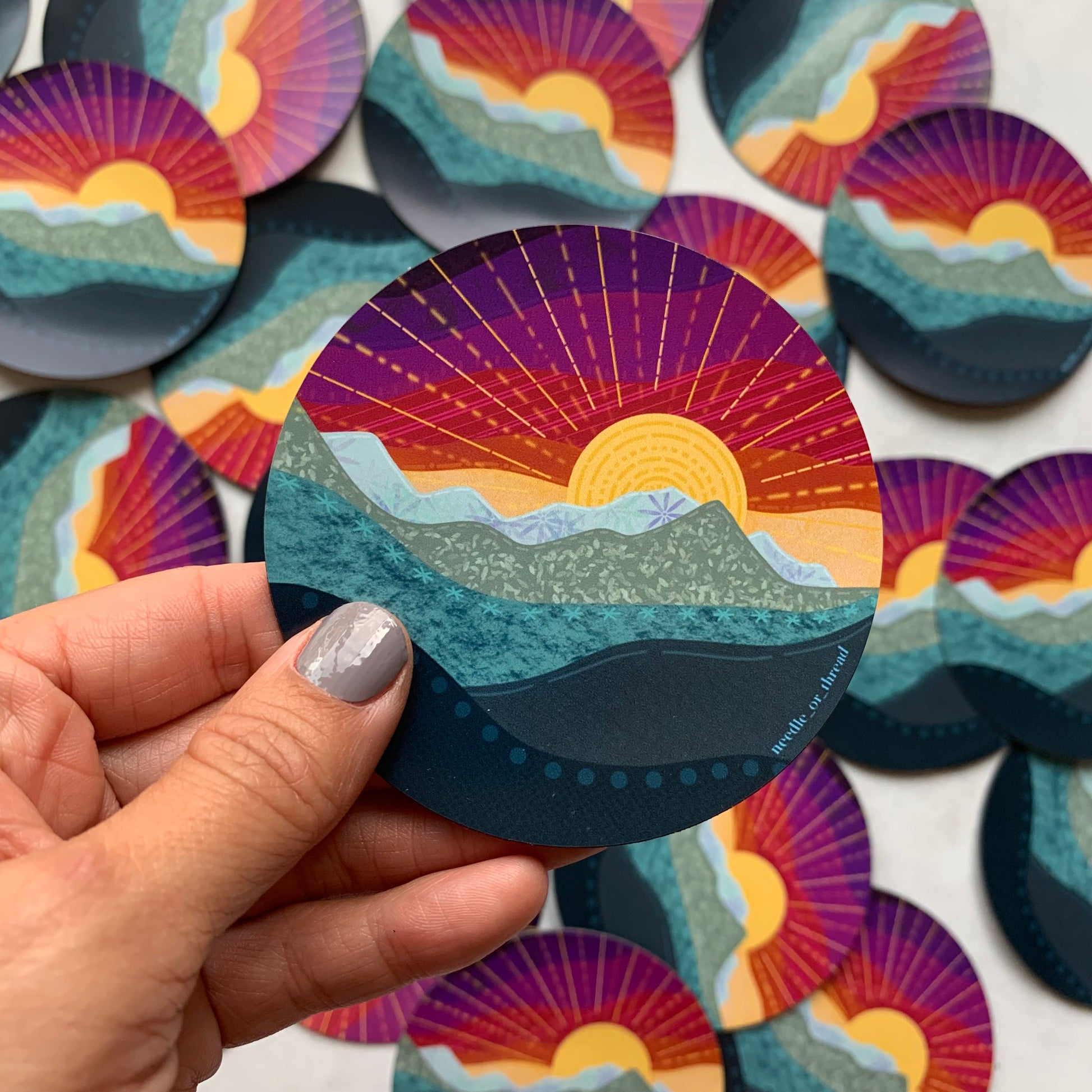 MAGNET Rainbow Sky 3”