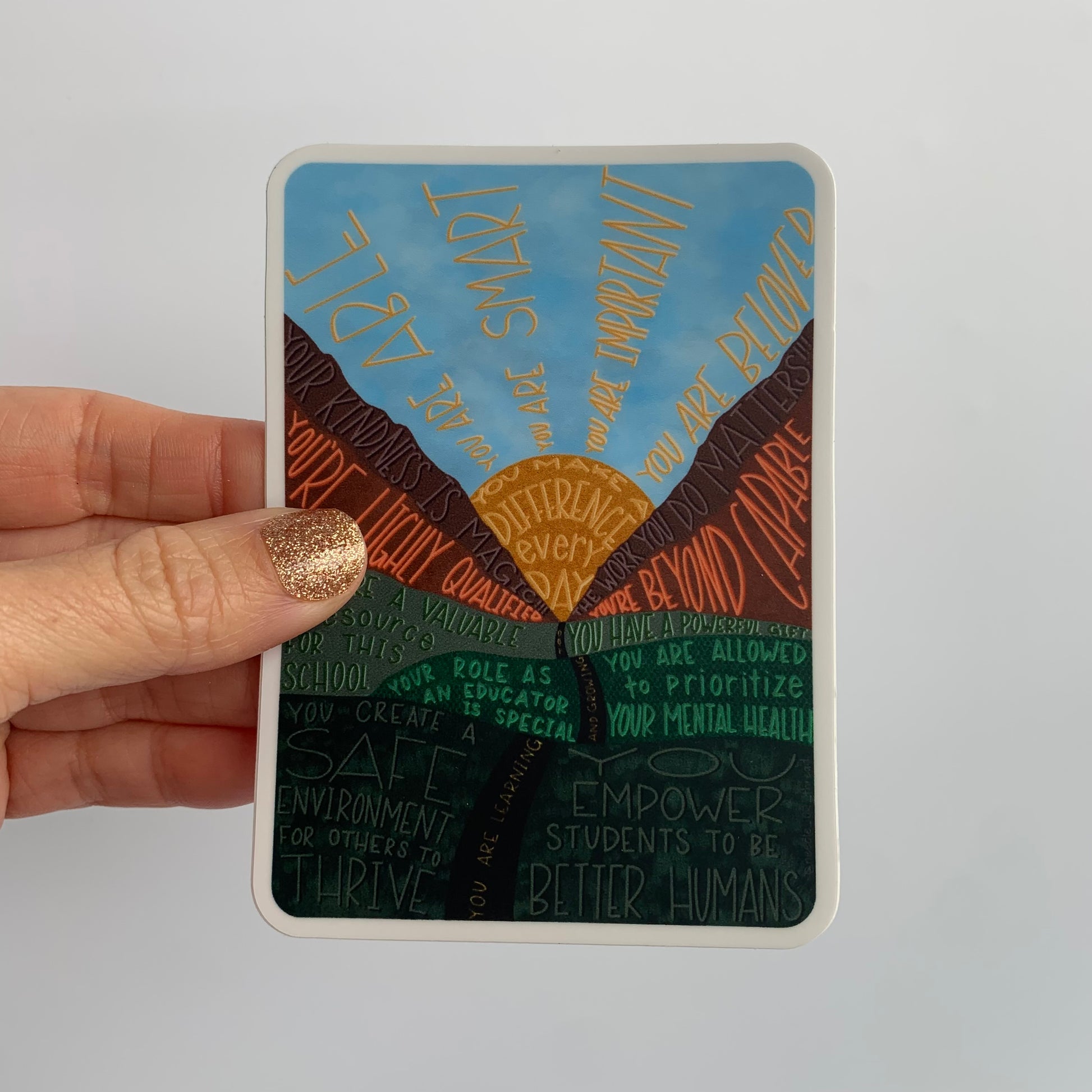 Educator Affirmations Sticker