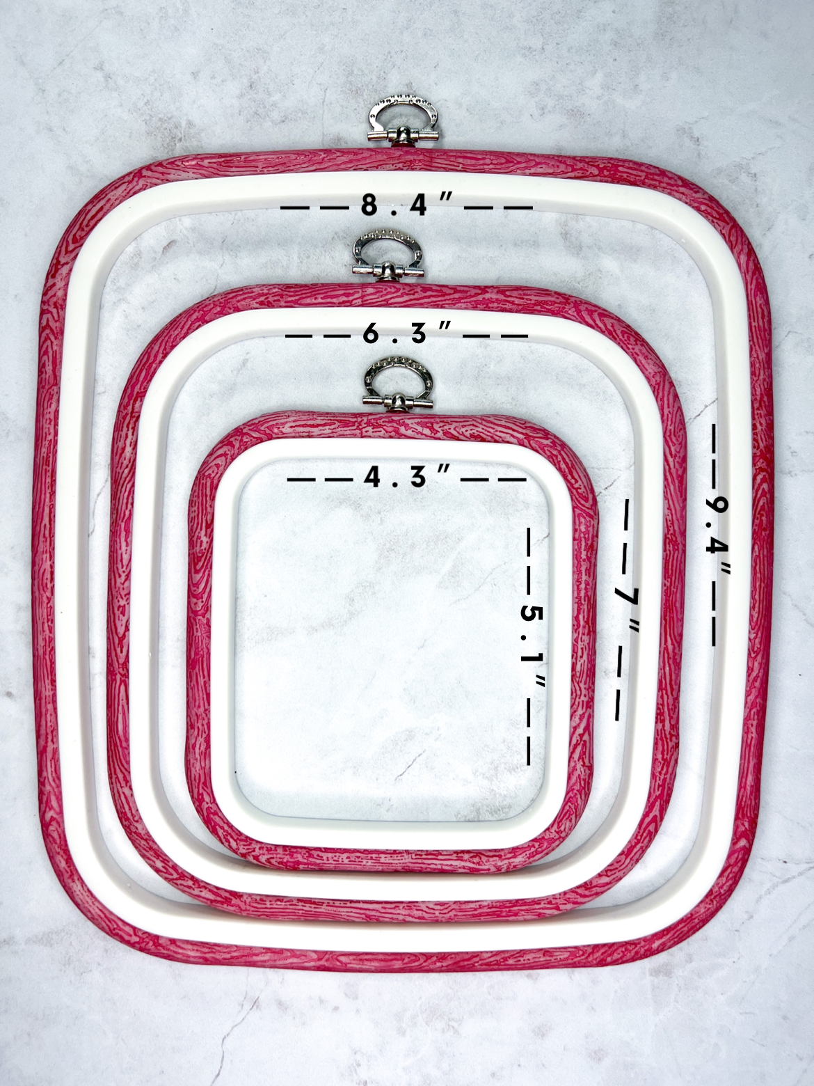 Nurge Rectangle Flexi Hoops