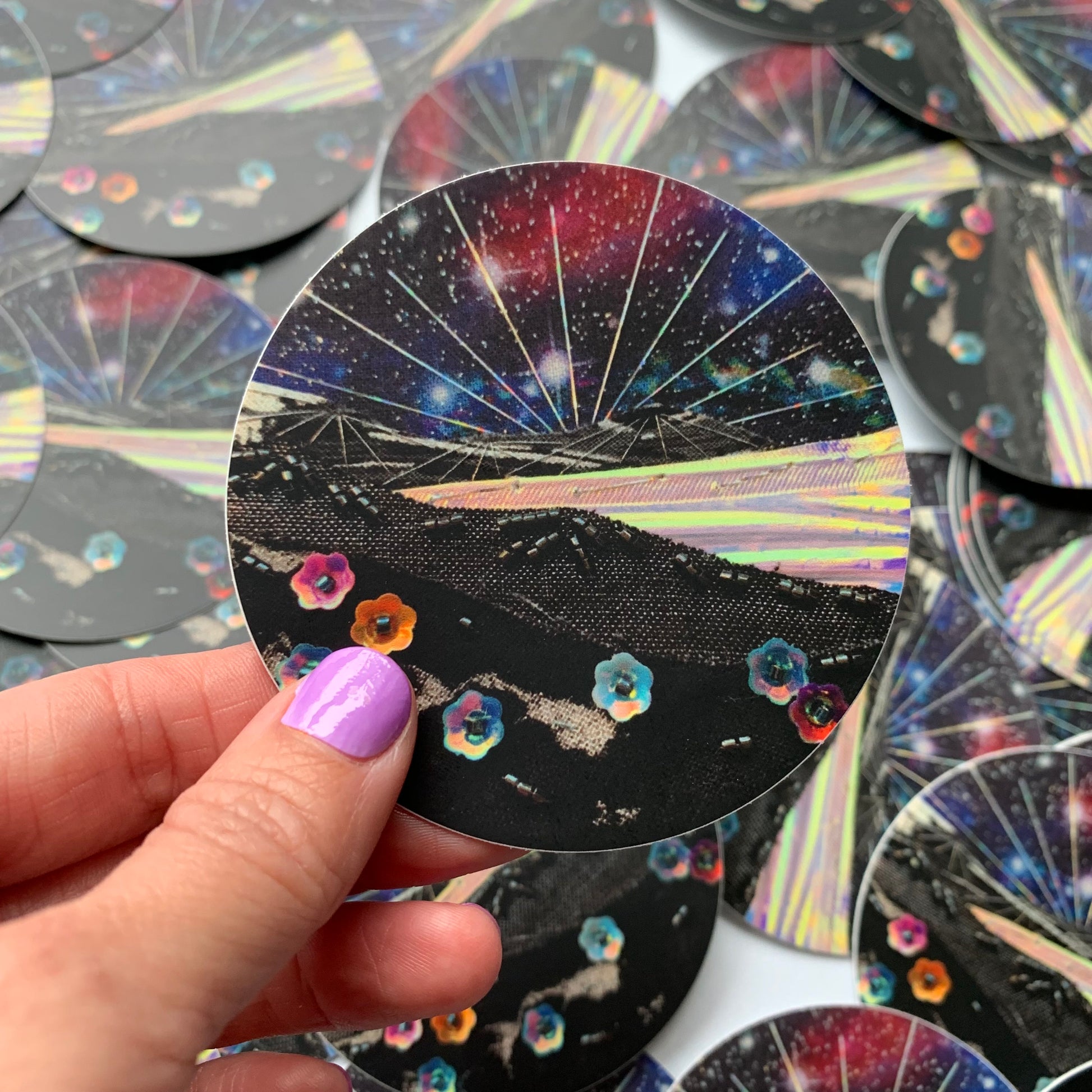 Moody Dreamscape Sticker