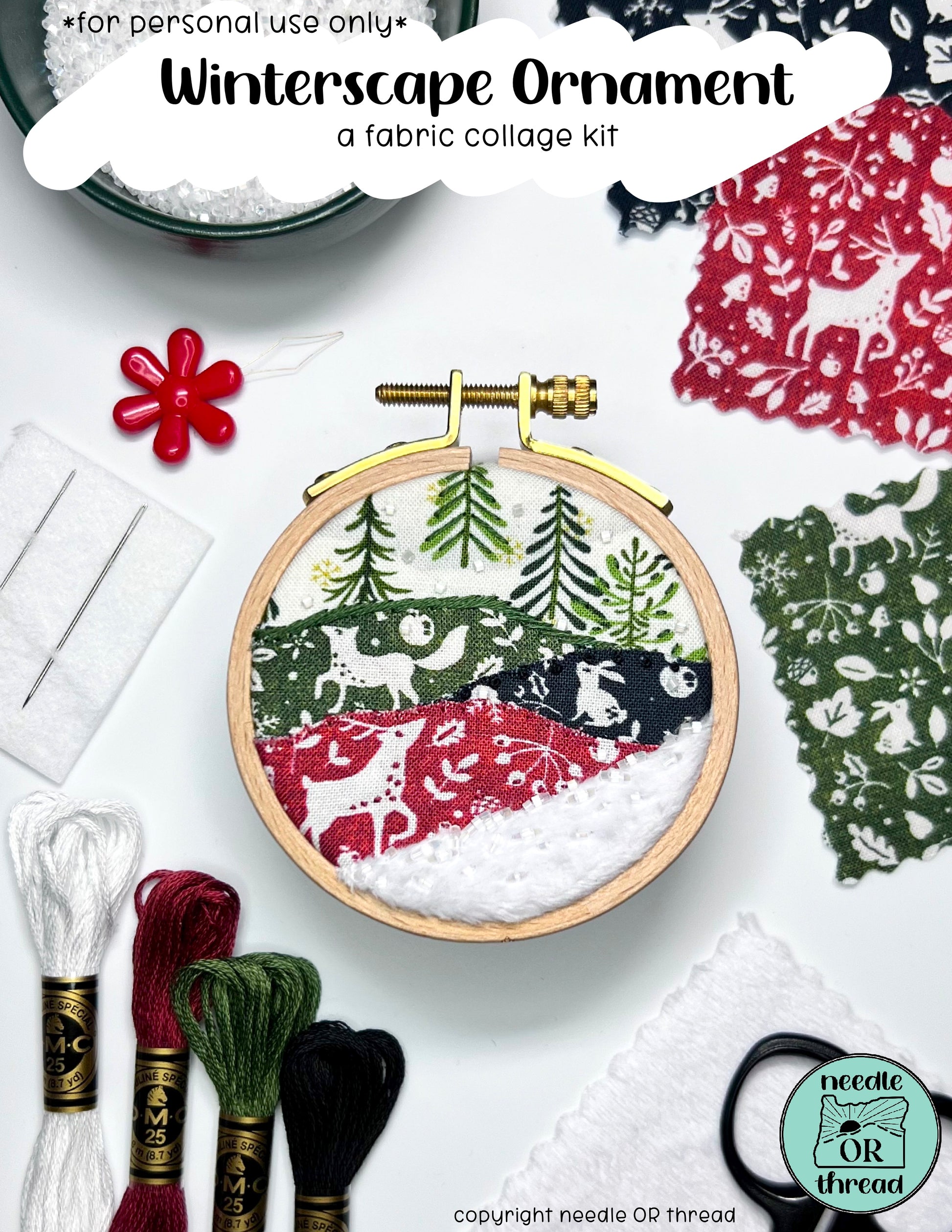 Winterscape Ornament Kit No