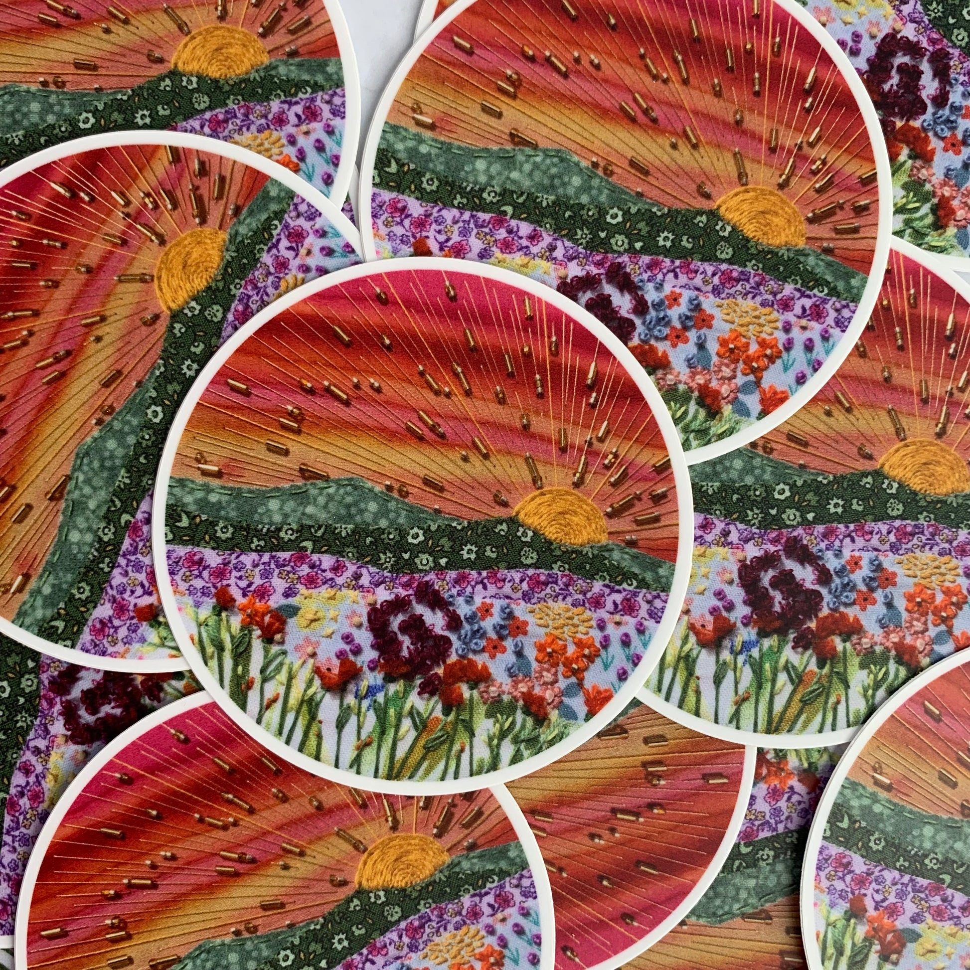Sunset Sunrise Sticker