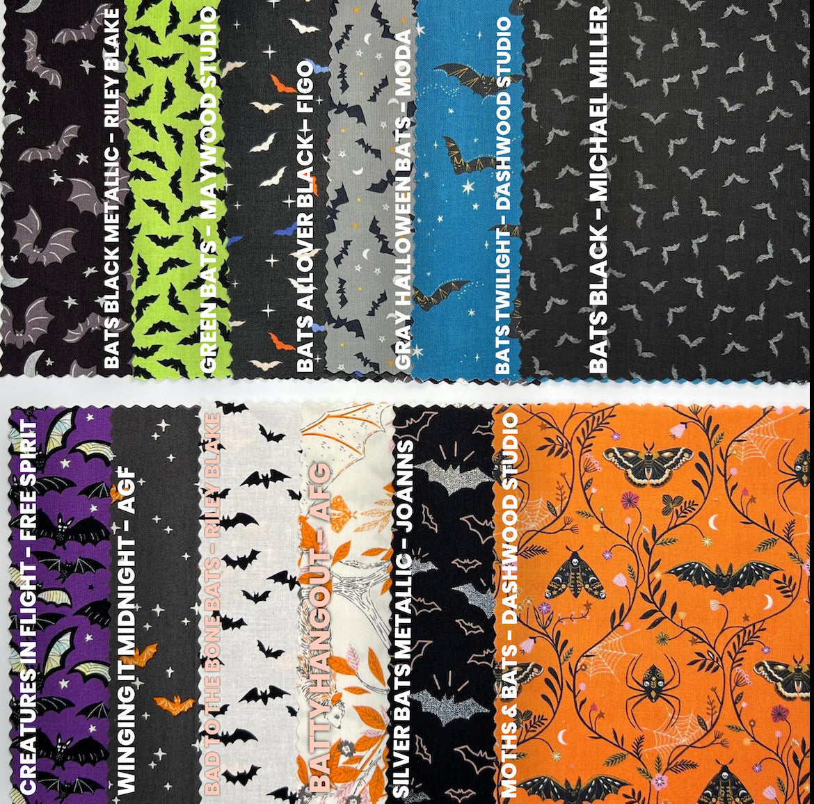 Cauldron of Bats Fabric Pack