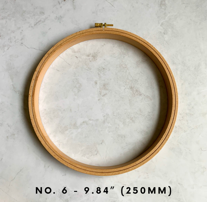 Embroidery hoop beechwood 6 inch size
