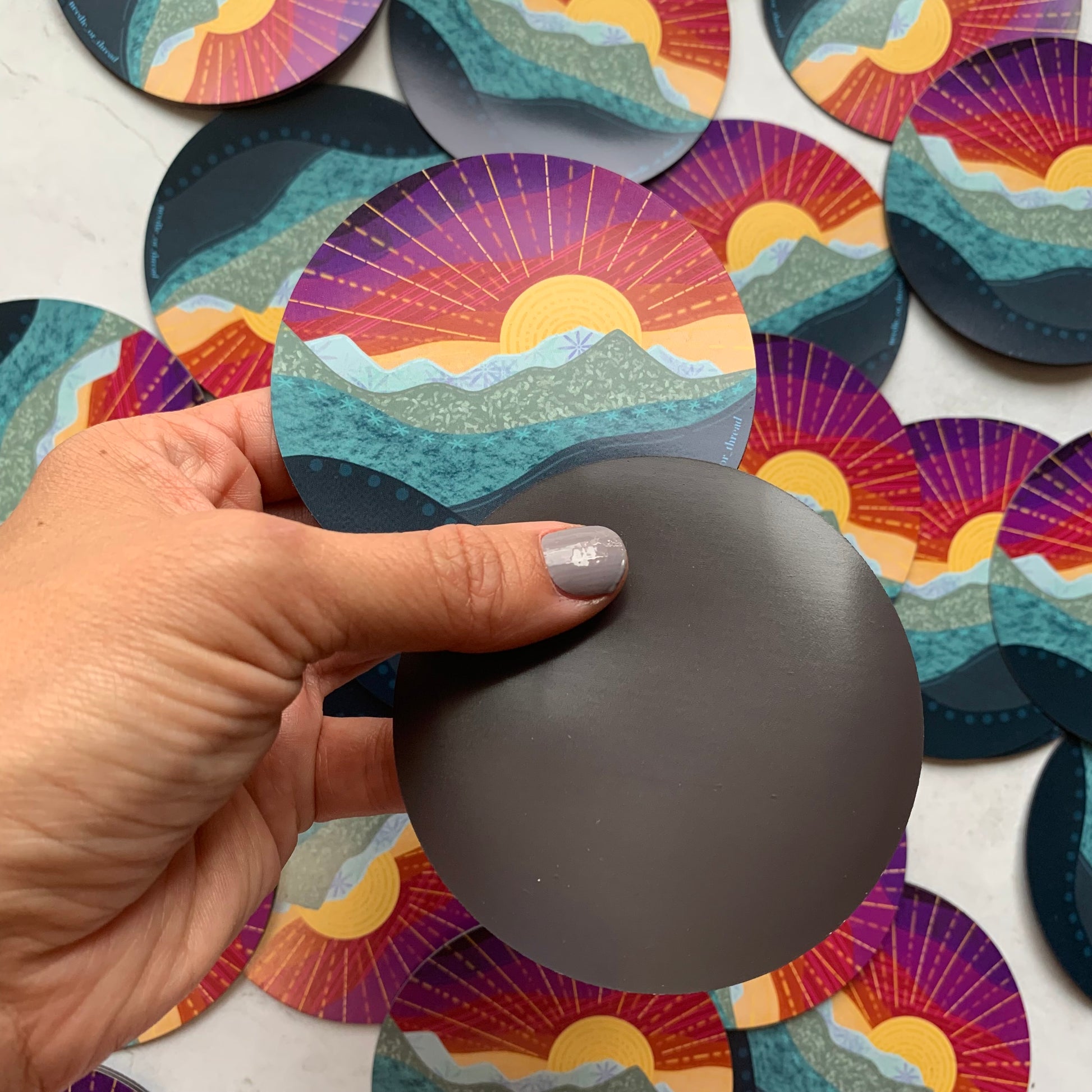 MAGNET Rainbow Sky 3”