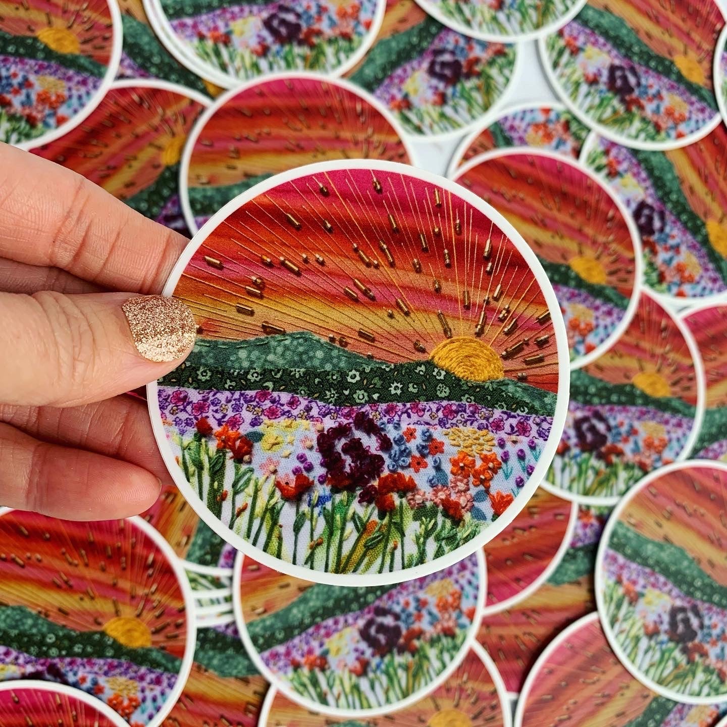 Sunset Sunrise Sticker