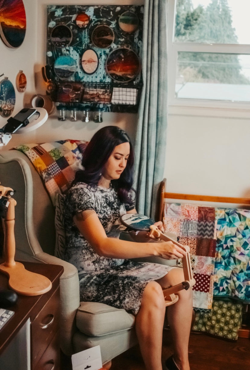 Nurge Table Embroidery Stand