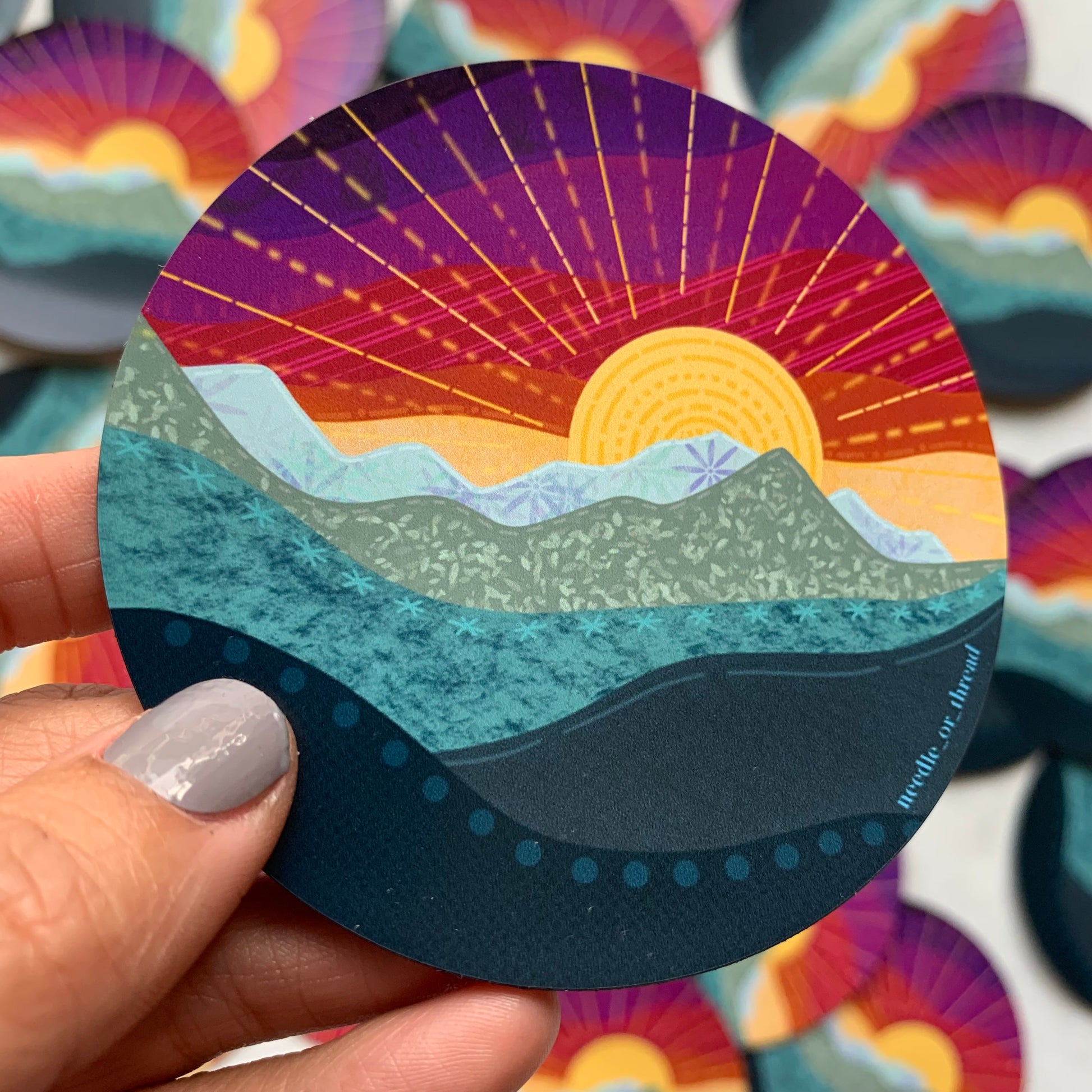 MAGNET Rainbow Sky 3”