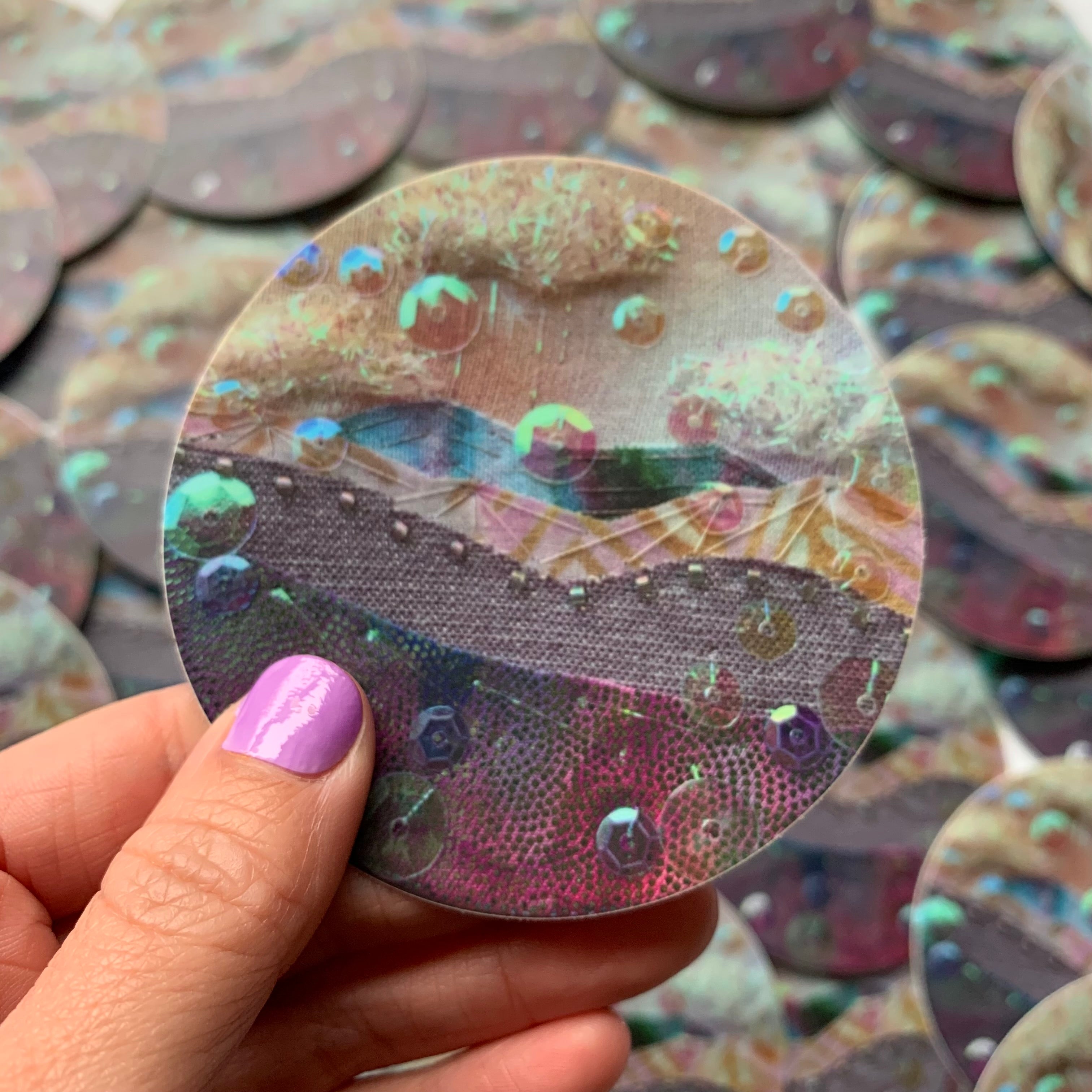 Cotton Candy Dreamscape Sticker