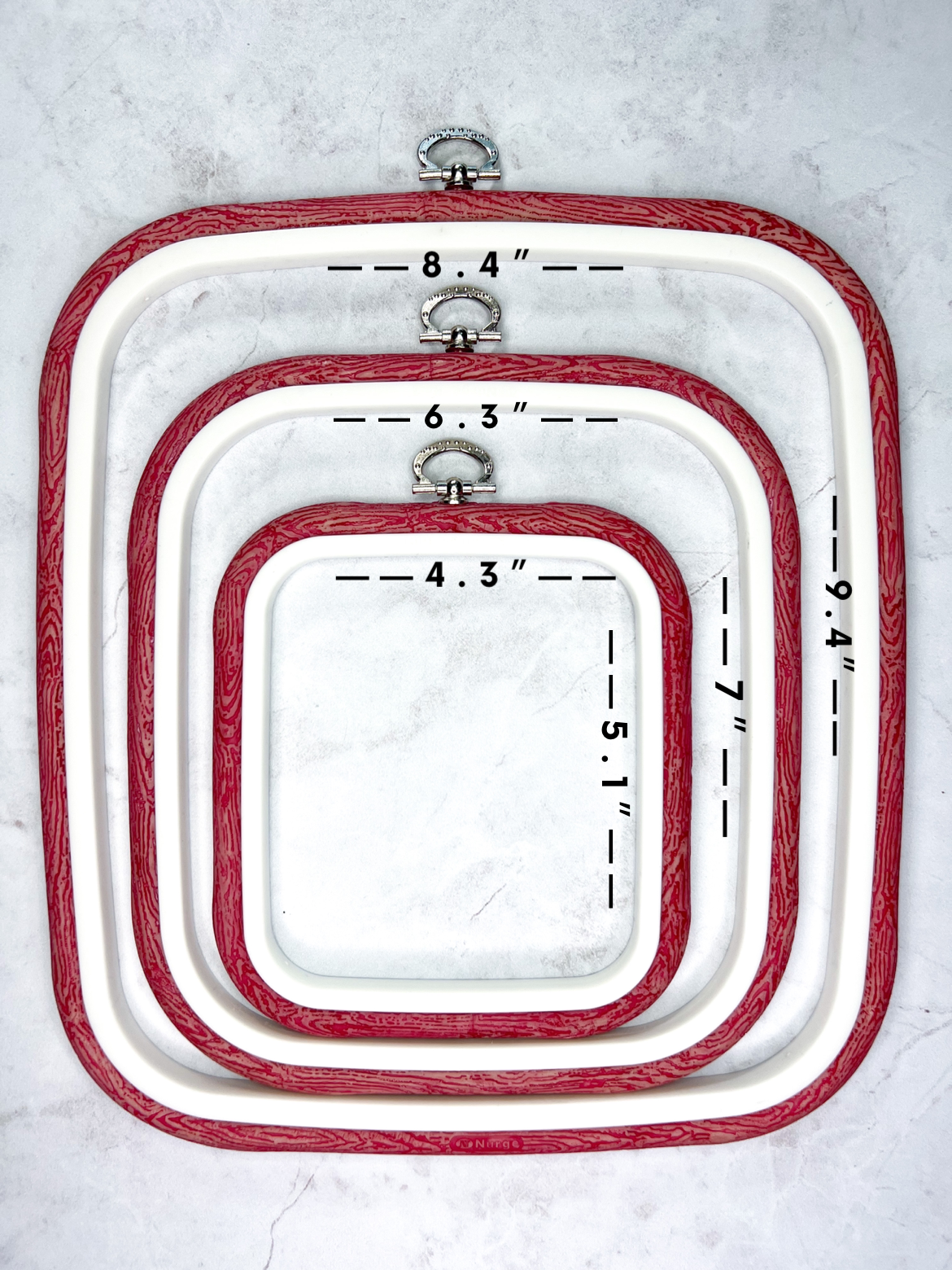 Nurge Rectangle Flexi Hoops