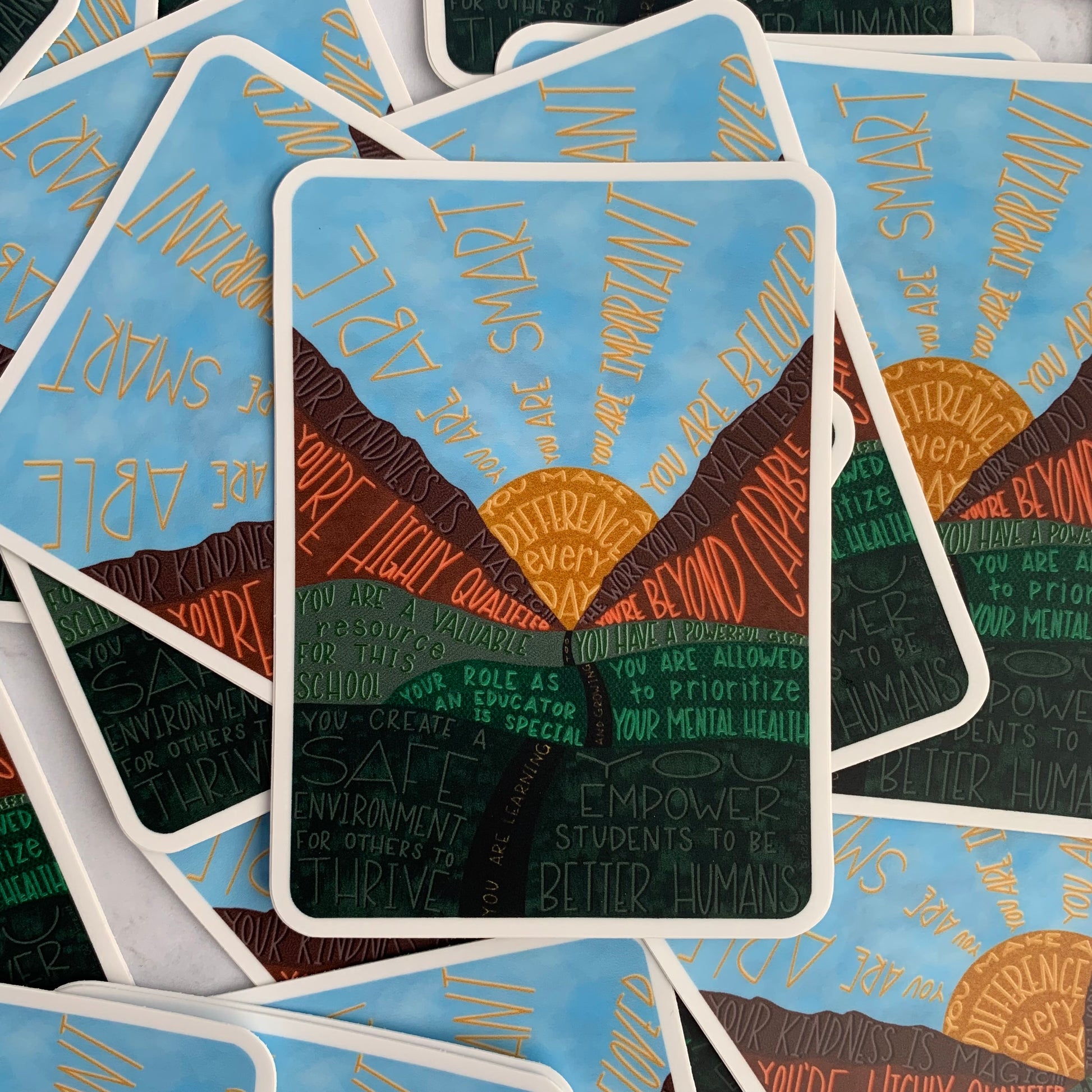 Educator Affirmations Sticker